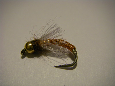  > #16 IKO beadhead nymph.
